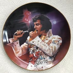 Vintage Bradford Exchange Elvis Plate